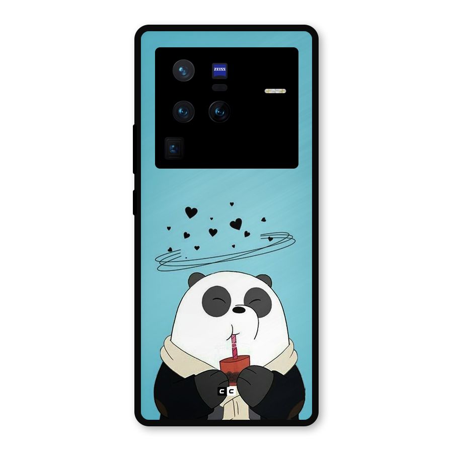 Pandaa Ji Metal Back Case for Vivo X80 Pro