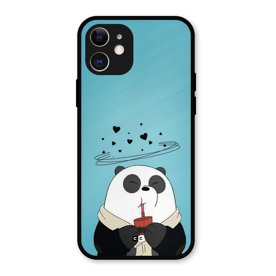 Pandaa Ji Metal Back Case for iPhone 12