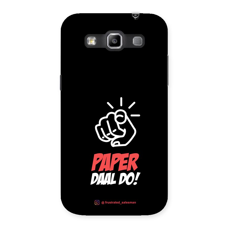Paper Daal Do Black Back Case for Galaxy Grand Quattro