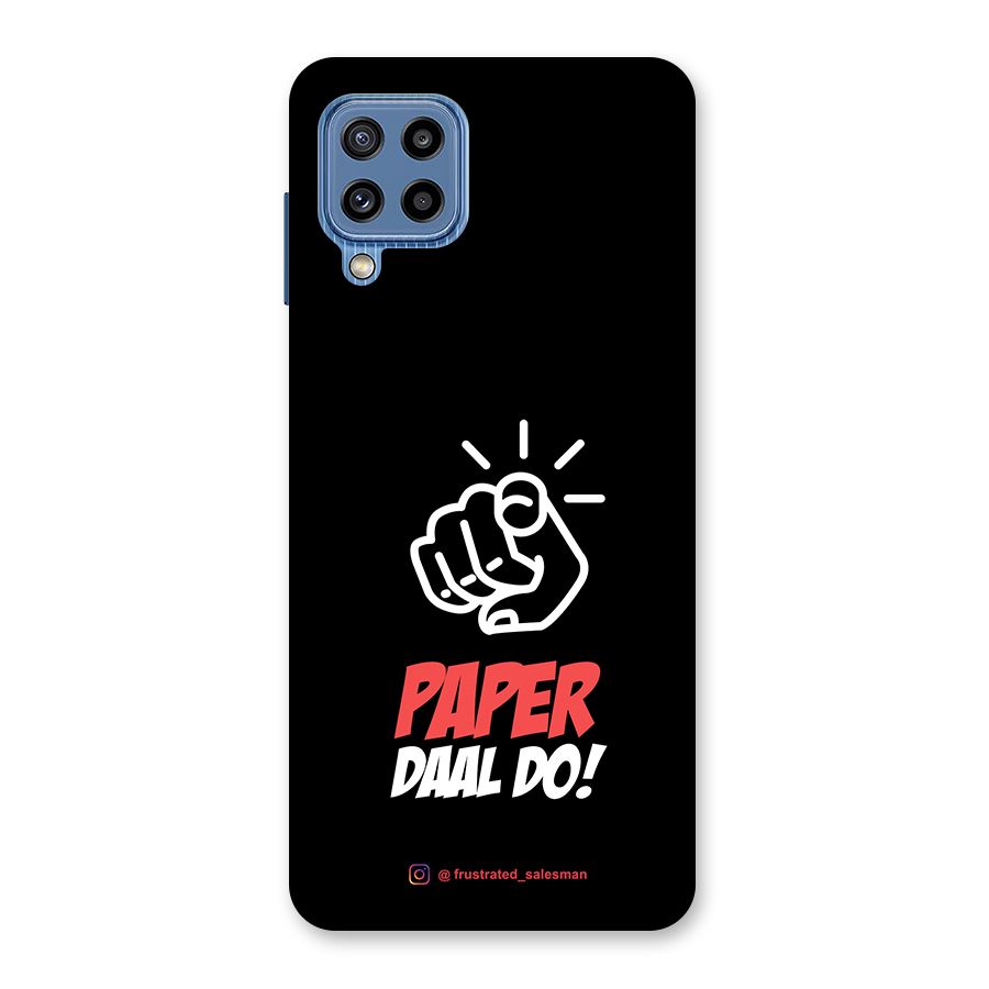 Paper Daal Do Black Back Case for Galaxy M32