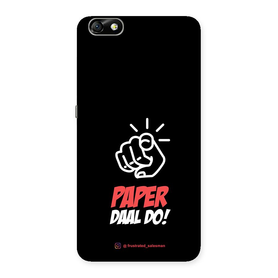 Paper Daal Do Black Back Case for Honor 4X