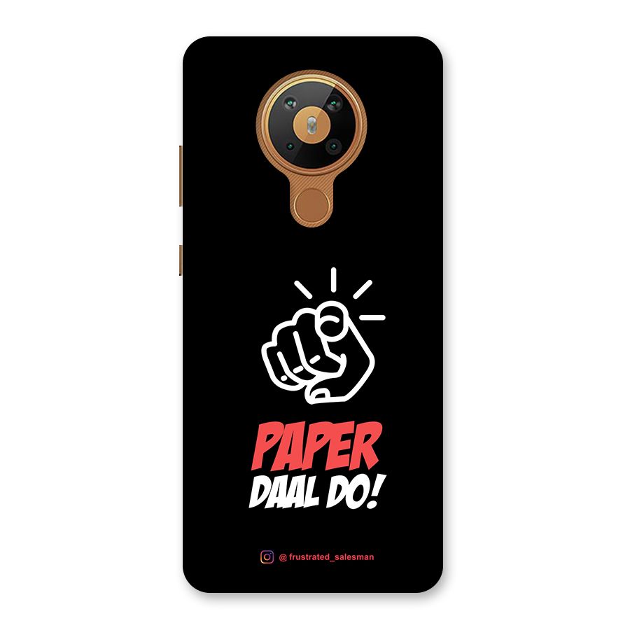 Paper Daal Do Black Back Case for Nokia 5.3