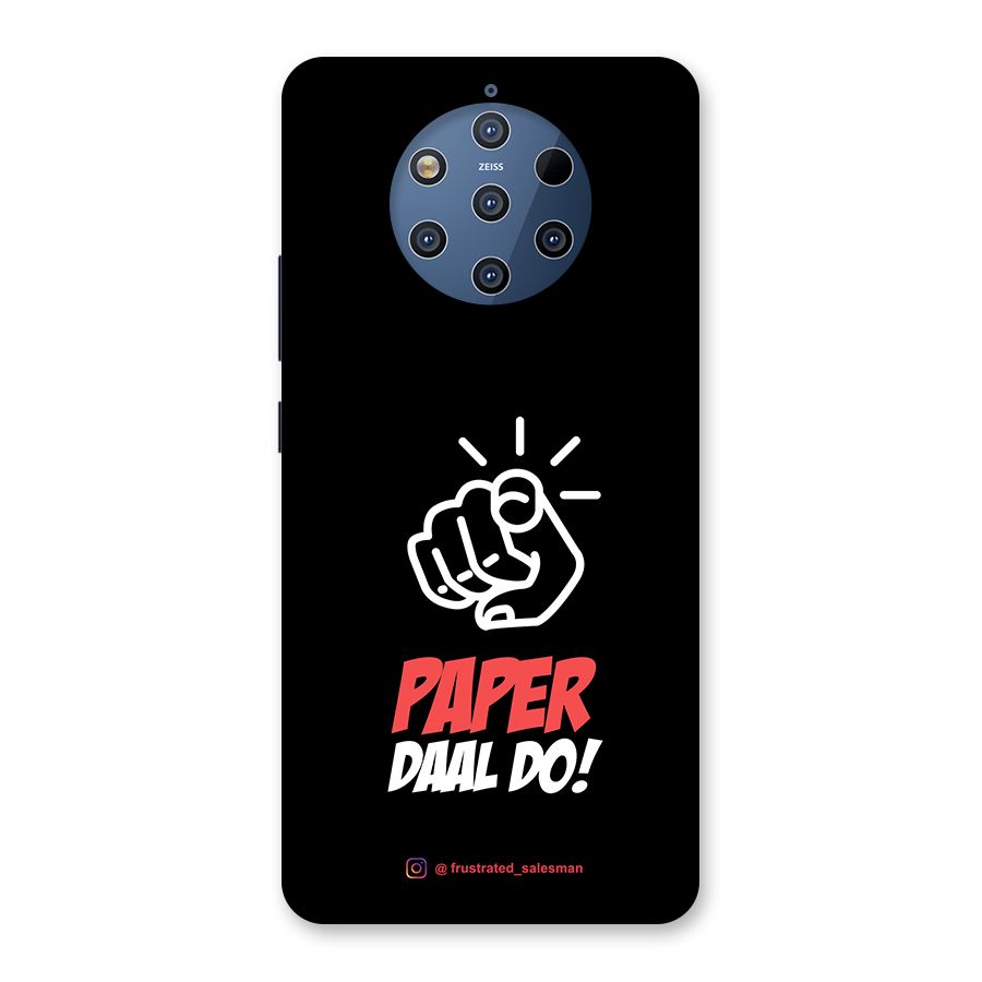 Paper Daal Do Black Back Case for Nokia 9 PureView