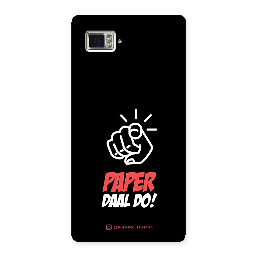 Paper Daal Do Black Back Case for Vibe Z2 Pro K920