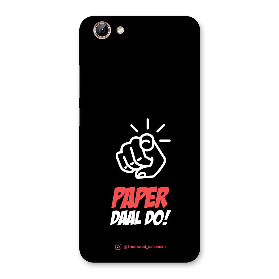 Paper Daal Do Black Back Case for Vivo Y71