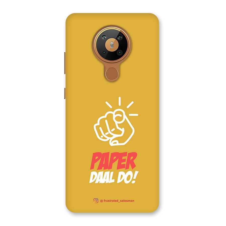 Paper Daal Do Mustard Yellow Back Case for Nokia 5.3