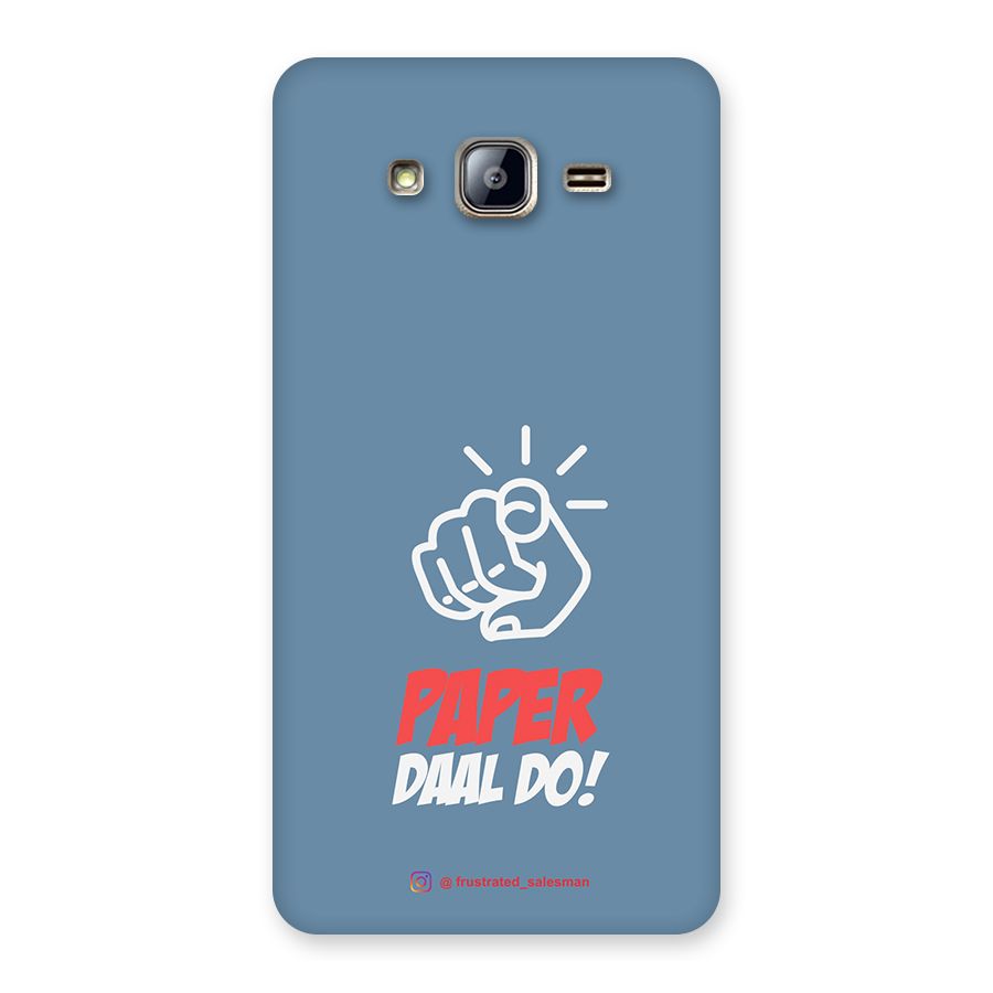 Paper Daal Do SteelBlue Back Case for Galaxy On5
