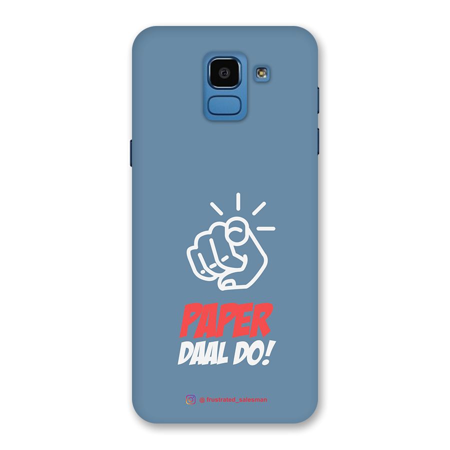 Paper Daal Do SteelBlue Back Case for Galaxy On6