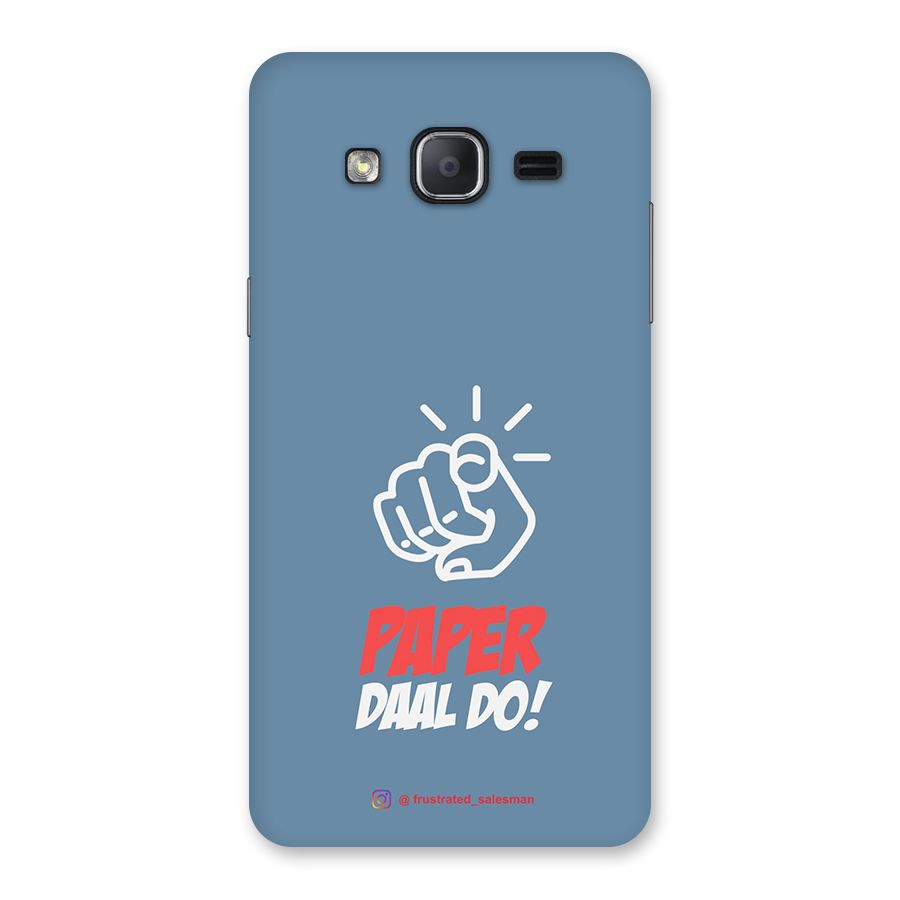 Paper Daal Do SteelBlue Back Case for Galaxy On7 2015