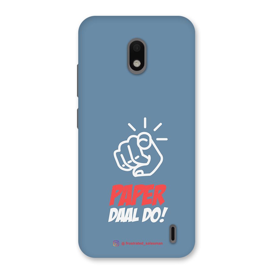 Paper Daal Do SteelBlue Back Case for Nokia 2.2