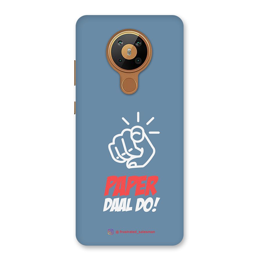 Paper Daal Do SteelBlue Back Case for Nokia 5.3