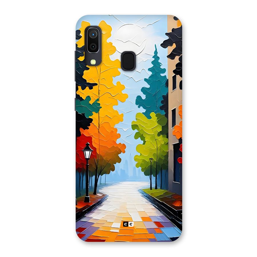 Paper Street Back Case for Galaxy A20