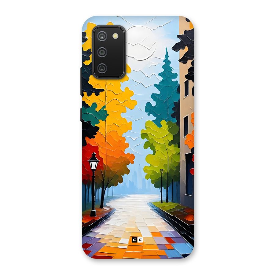 Paper Street Back Case for Galaxy F02s