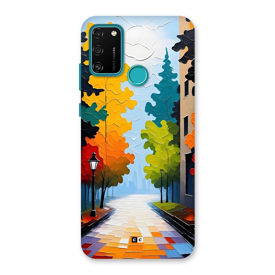Paper Street Back Case for Honor 9A