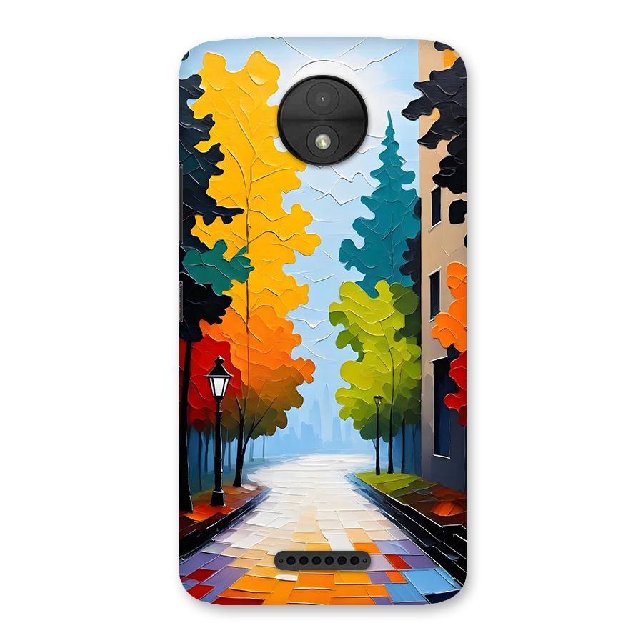 Paper Street Back Case for Moto C