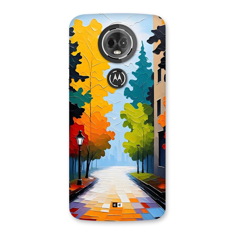 Paper Street Back Case for Moto E5 Plus