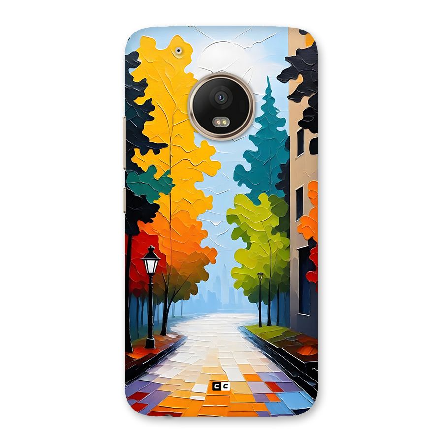 Paper Street Back Case for Moto G5 Plus