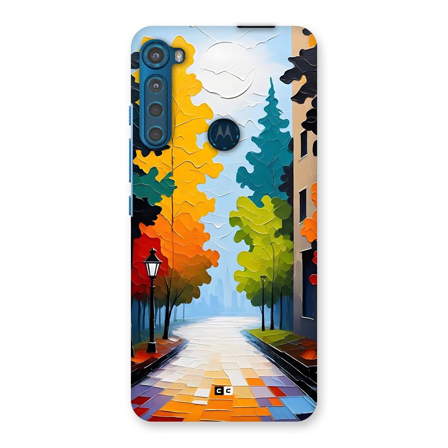Paper Street Back Case for Motorola One Fusion Plus