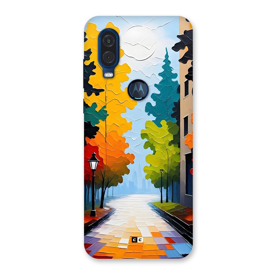 Paper Street Back Case for Motorola One Vision