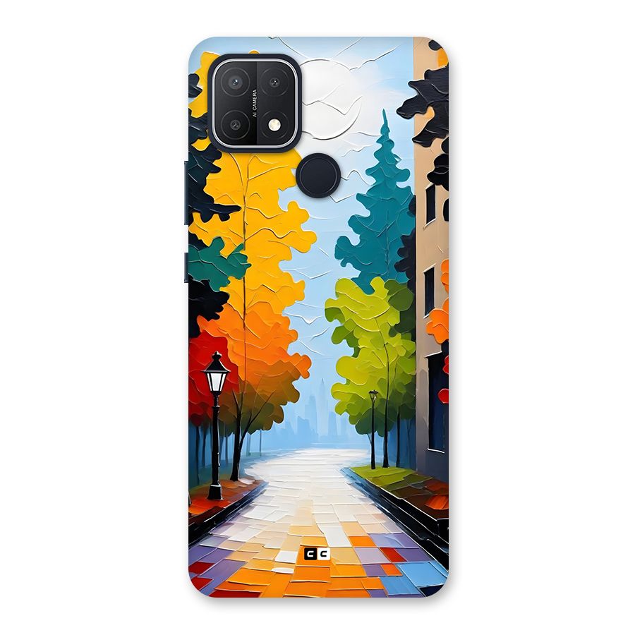 Paper Street Back Case for Oppo A15