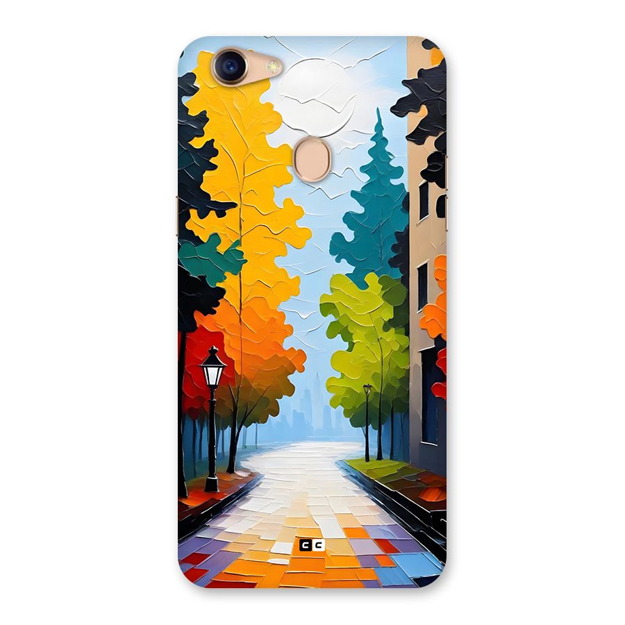Paper Street Back Case for Oppo F5