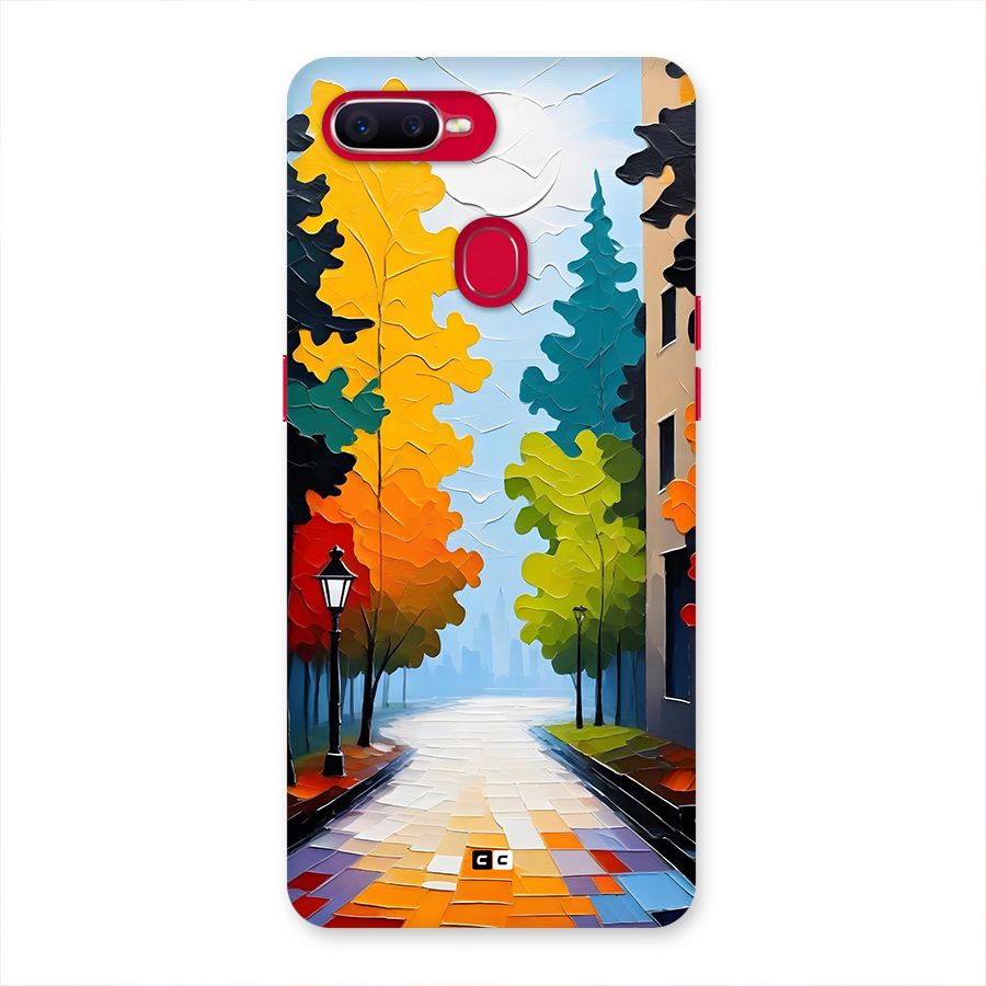 Paper Street Back Case for Oppo F9 Pro
