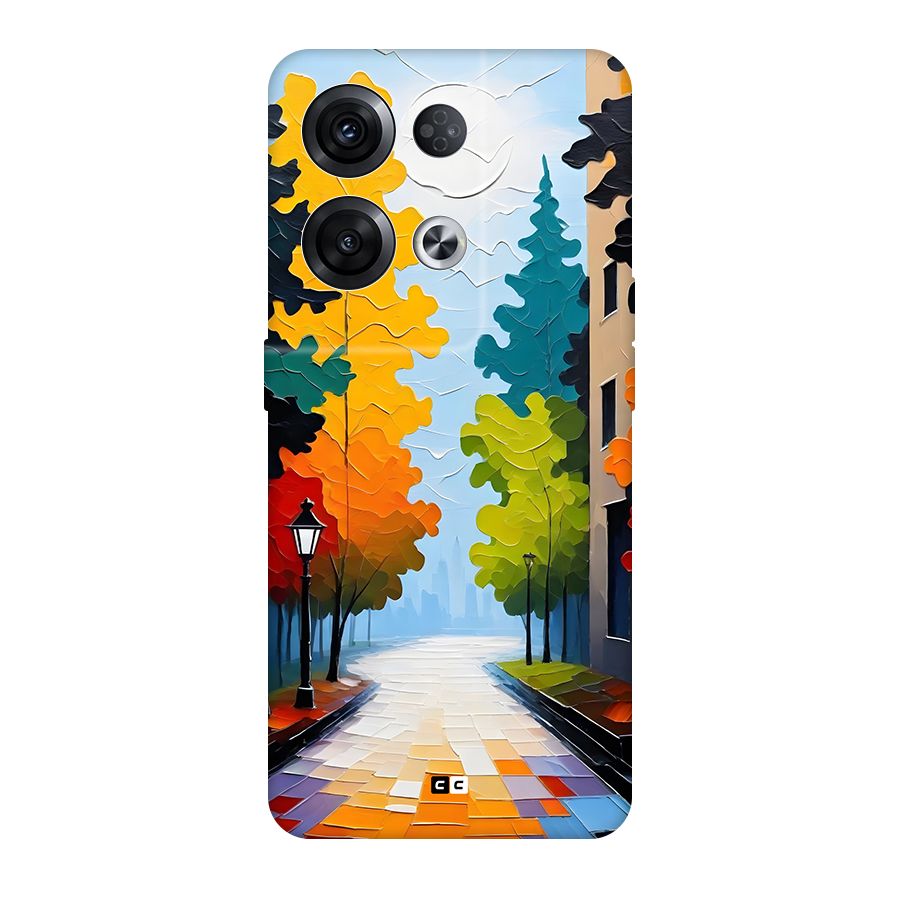 Paper Street Back Case for Oppo Reno8 Pro 5G