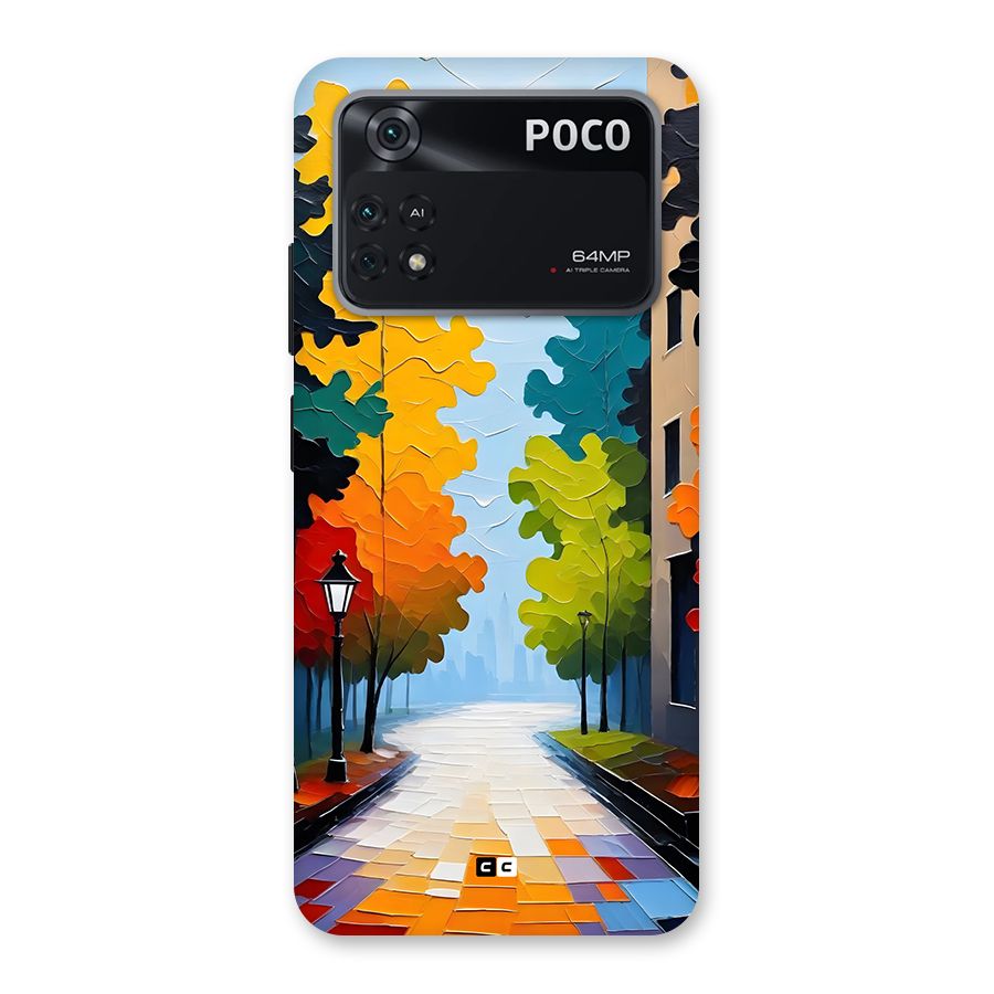 Paper Street Back Case for Poco M4 Pro 4G