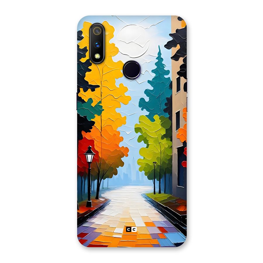 Paper Street Back Case for Realme 3 Pro
