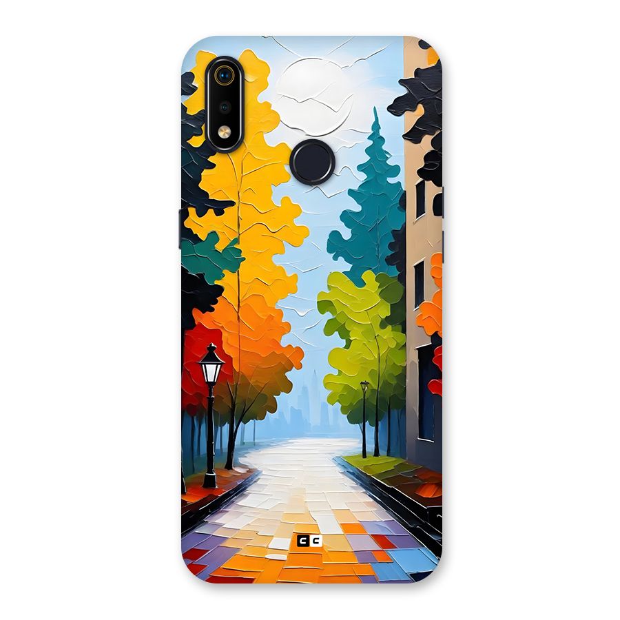 Paper Street Back Case for Realme 3i