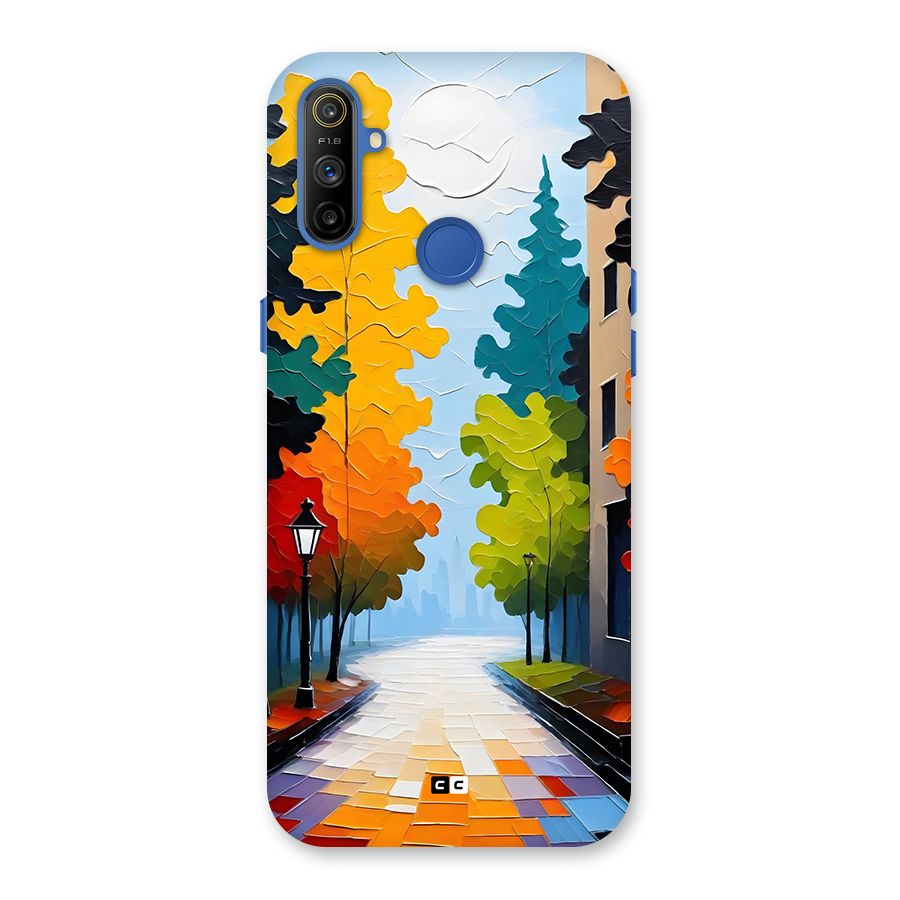Paper Street Back Case for Realme Narzo 10A