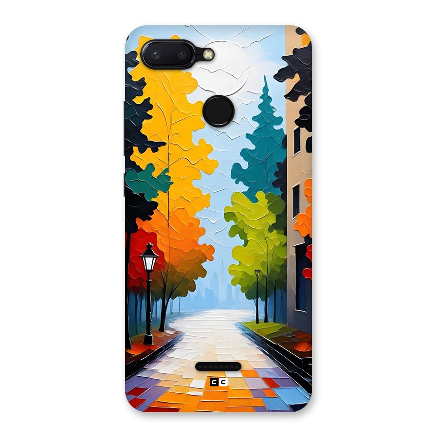 Paper Street Back Case for Redmi 6