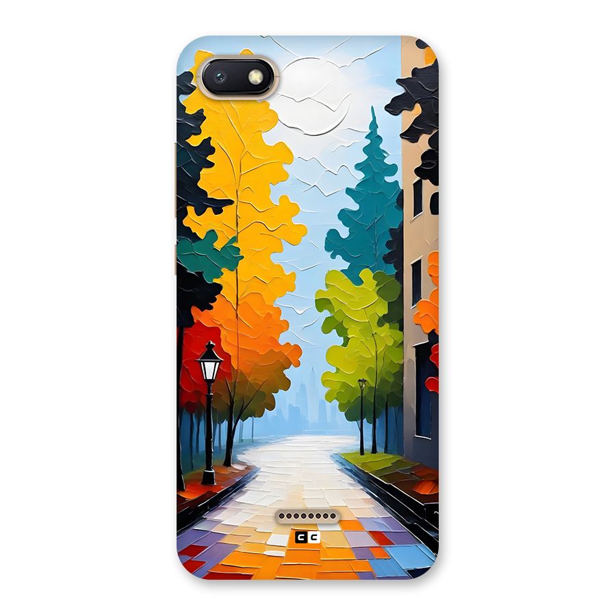 Paper Street Back Case for Redmi 6A