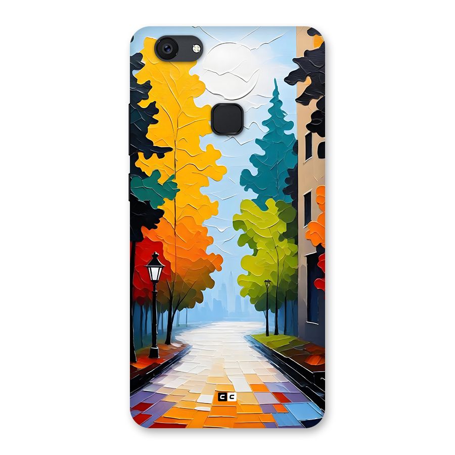 Paper Street Back Case for Vivo V7 Plus