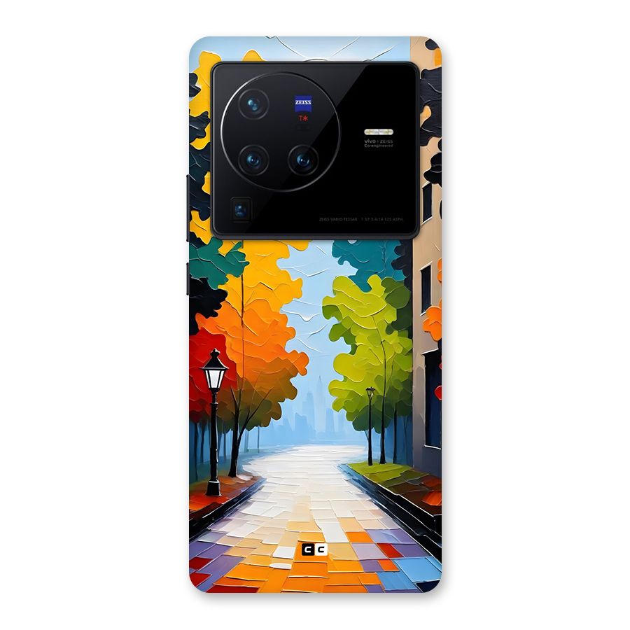 Paper Street Back Case for Vivo X80 Pro