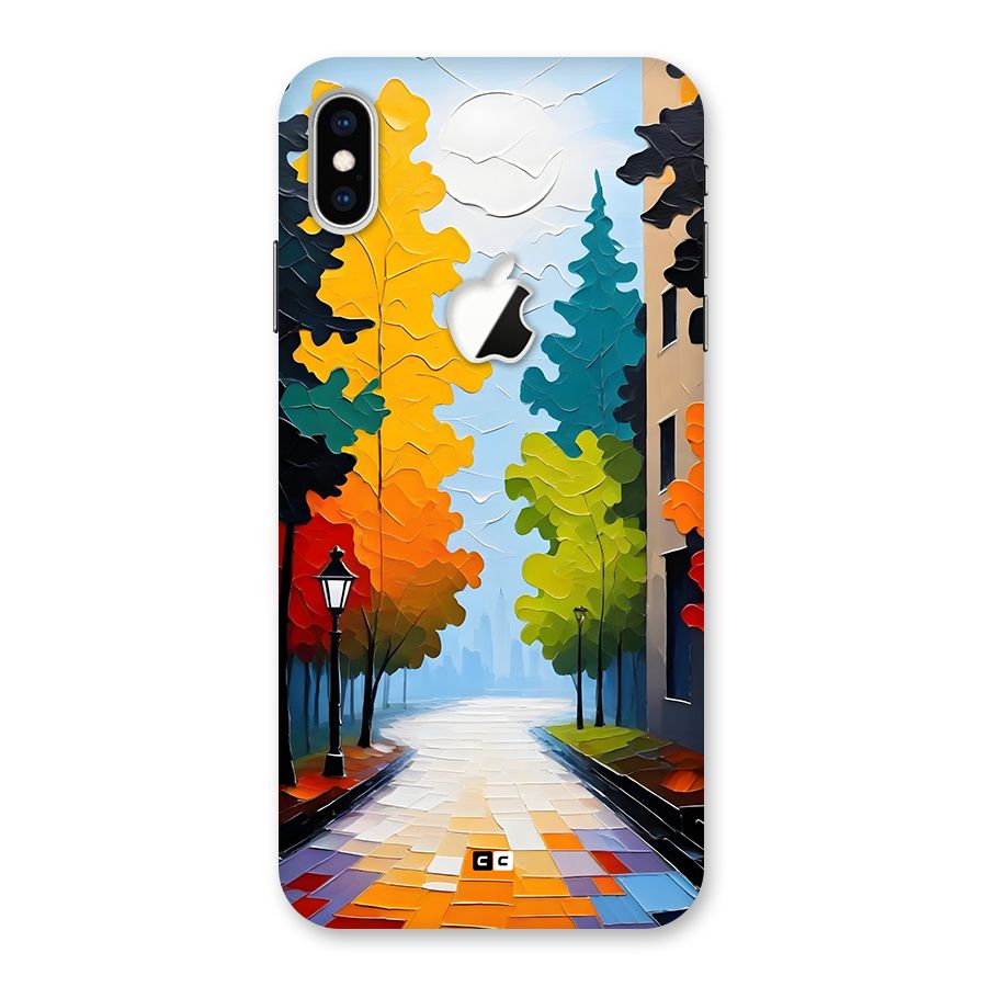 Paper Street Back Case for iPhone XS Max Apple Cut