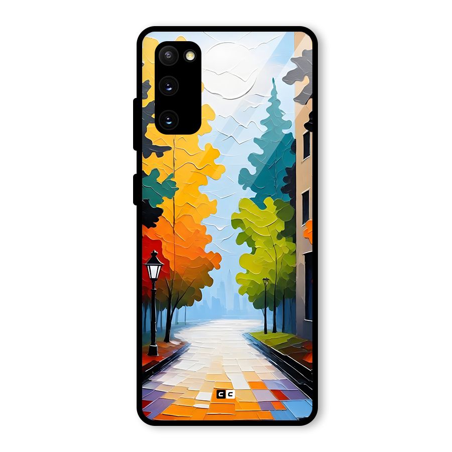 Paper Street Glass Back Case for Galaxy S20 FE 5G