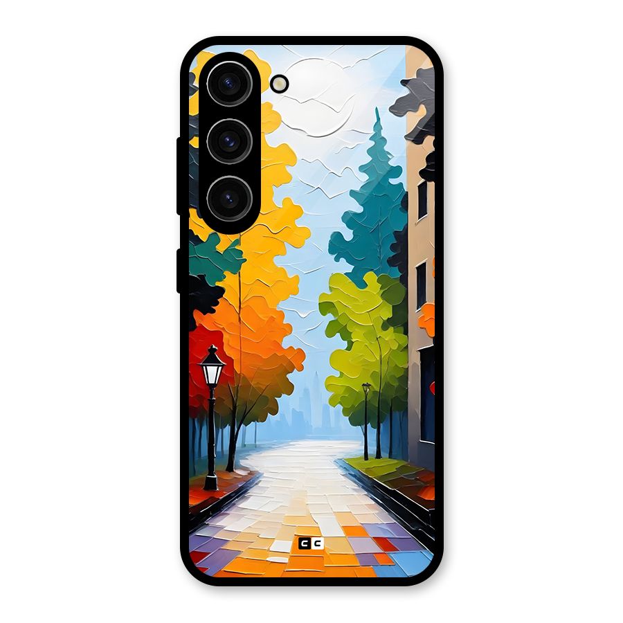 Paper Street Glass Back Case for Galaxy S23