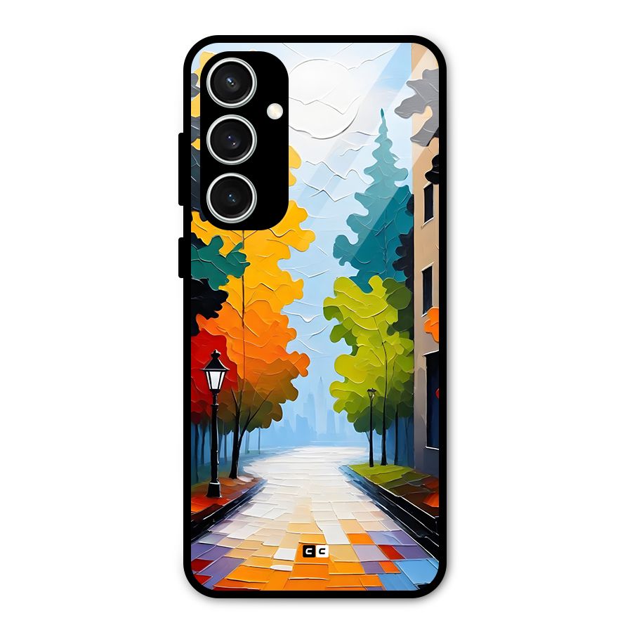 Paper Street Glass Back Case for Galaxy S23 FE