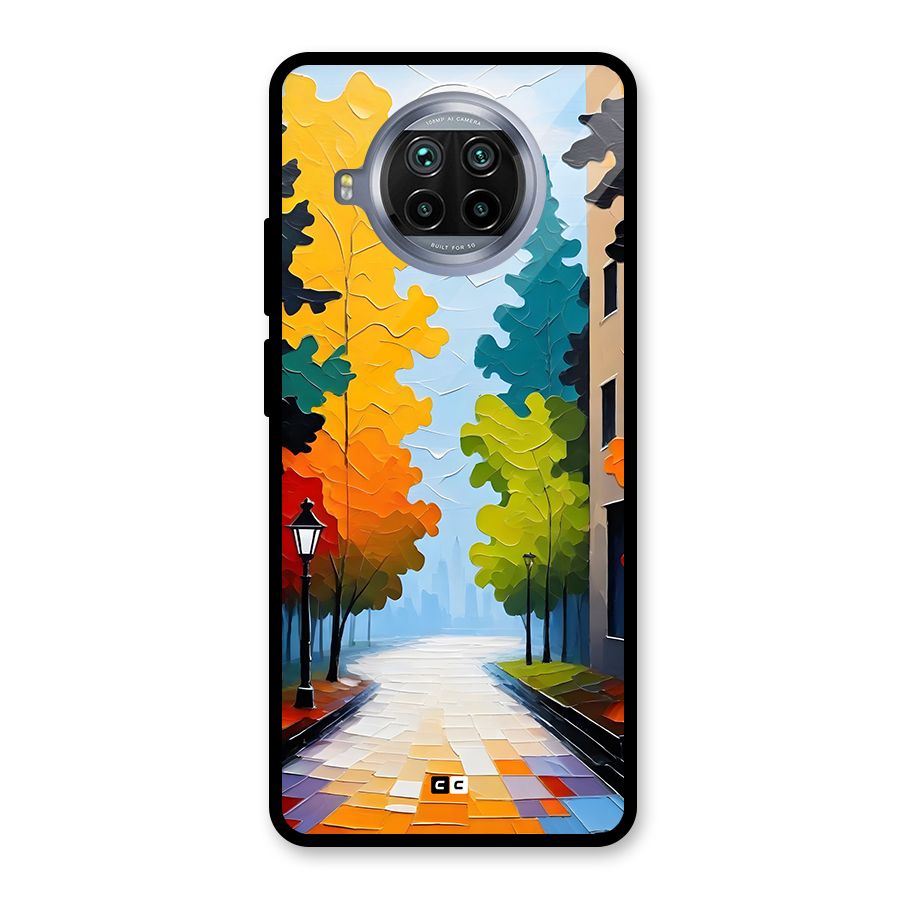 Paper Street Glass Back Case for Mi 10i