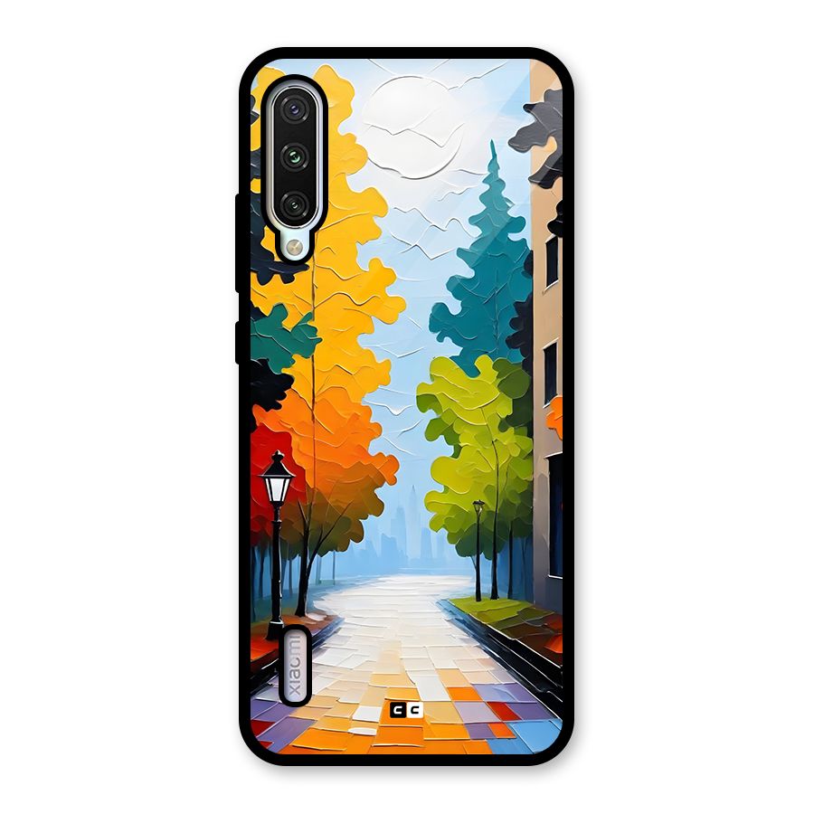 Paper Street Glass Back Case for Mi A3