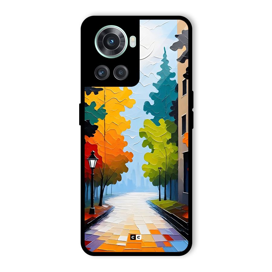 Paper Street Glass Back Case for OnePlus 10R