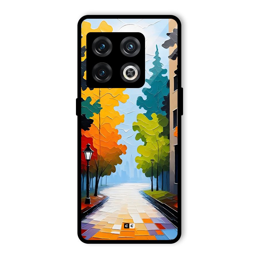Paper Street Glass Back Case for OnePlus 10 Pro 5G
