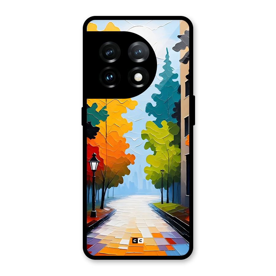 Paper Street Glass Back Case for OnePlus 11