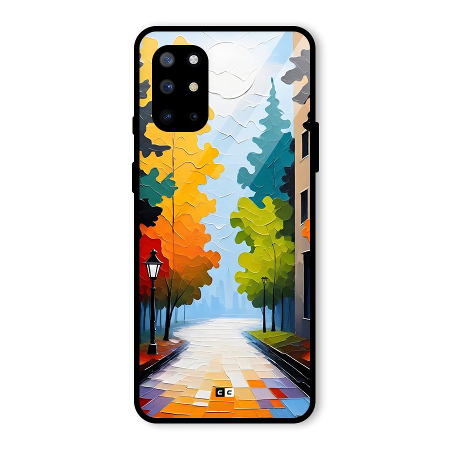 Paper Street Glass Back Case for OnePlus 8T