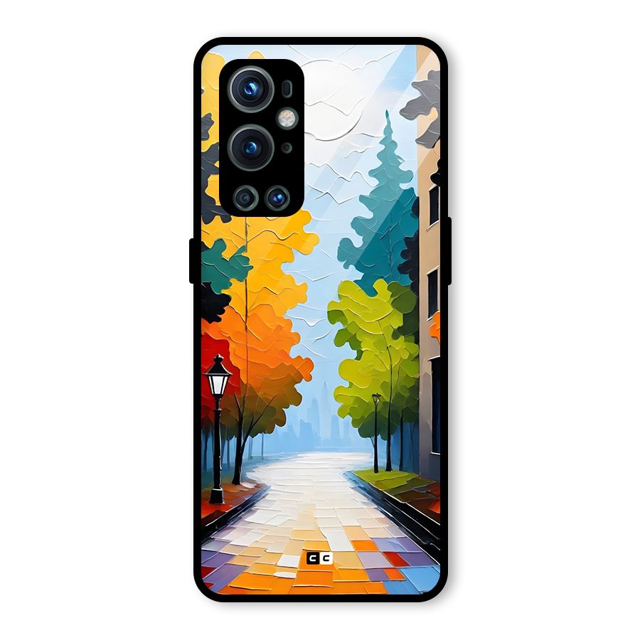 Paper Street Glass Back Case for OnePlus 9 Pro
