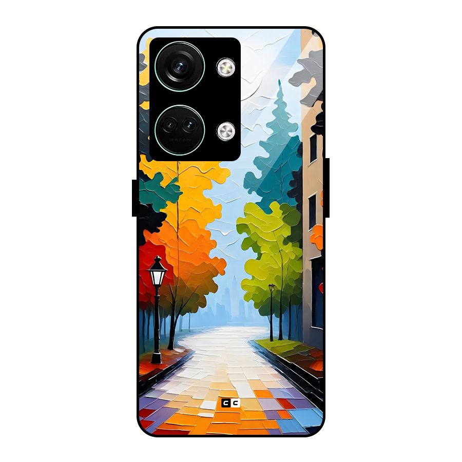 Paper Street Glass Back Case for Oneplus Nord 3