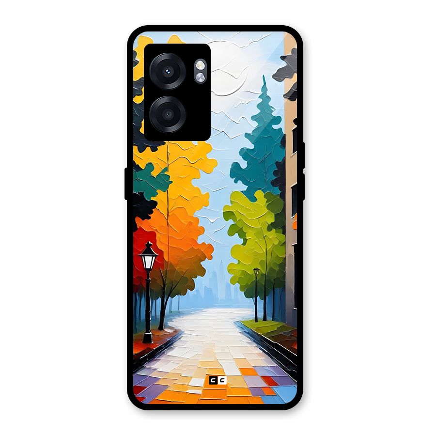 Paper Street Glass Back Case for Oppo K10 (5G)