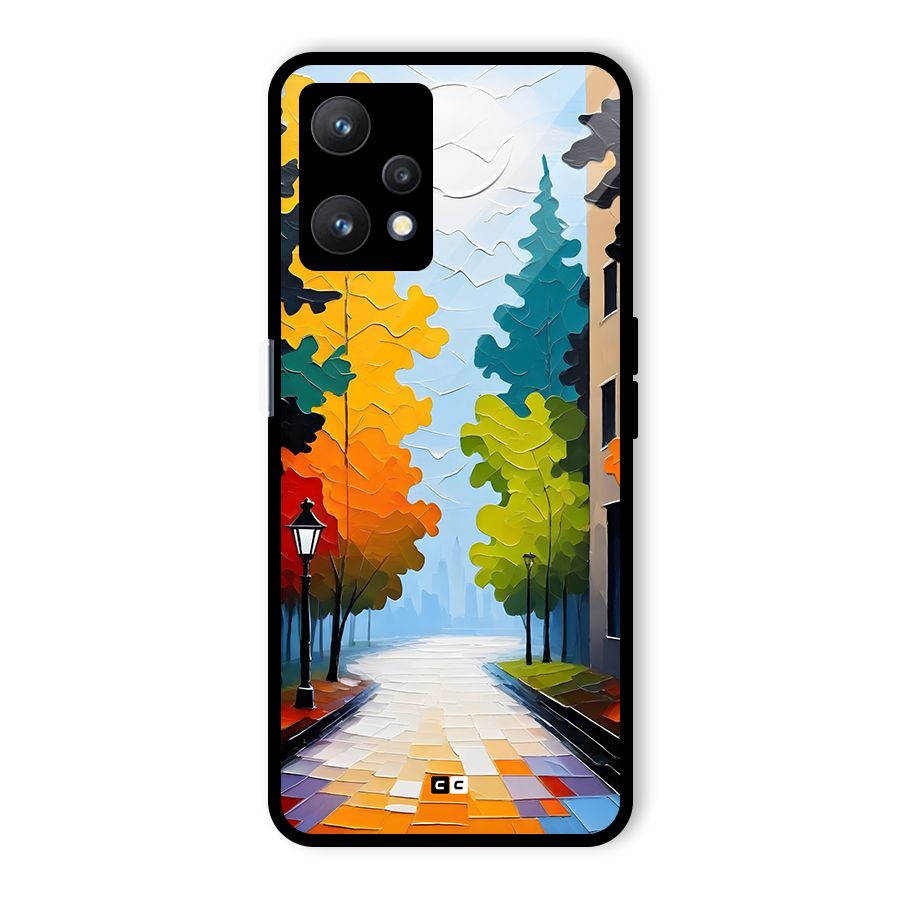 Paper Street Glass Back Case for Realme 9 Pro 5G