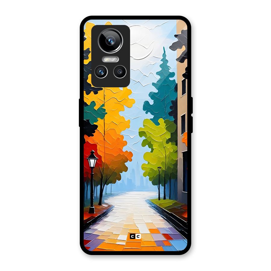 Paper Street Glass Back Case for Realme GT Neo 3